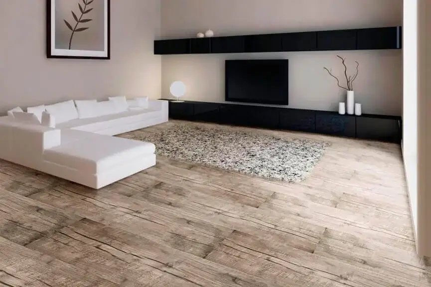 Piso vinílico possui garantia