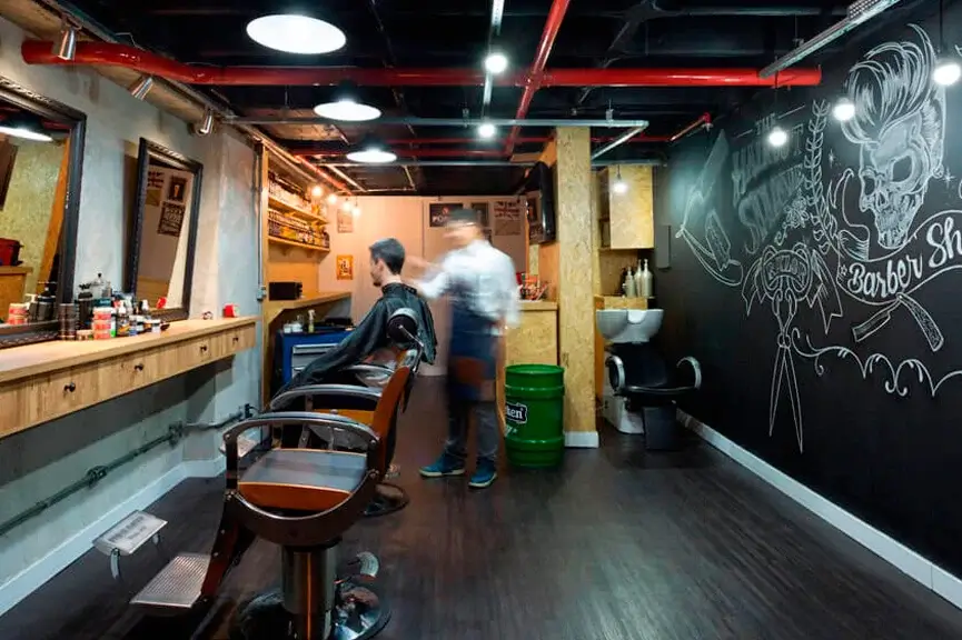 Piso para barbearia